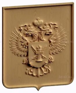 Герб 3д модель