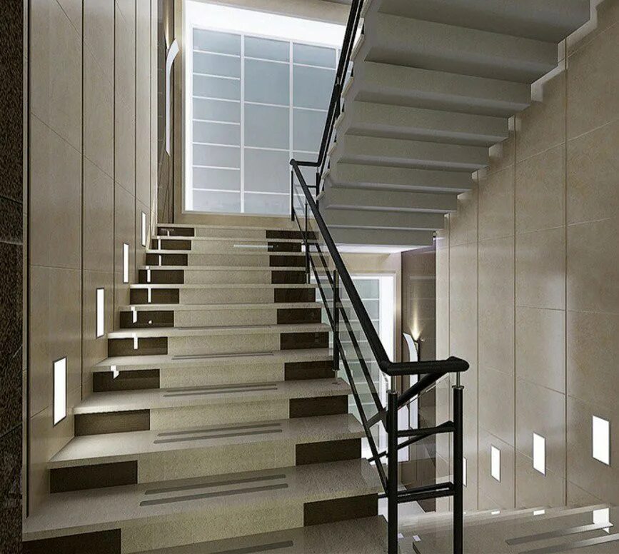 Новая ступень. Лестничная клетка. Лестницы в общественных зданиях. Лестничный пролет. Лестница в офисном здании.
