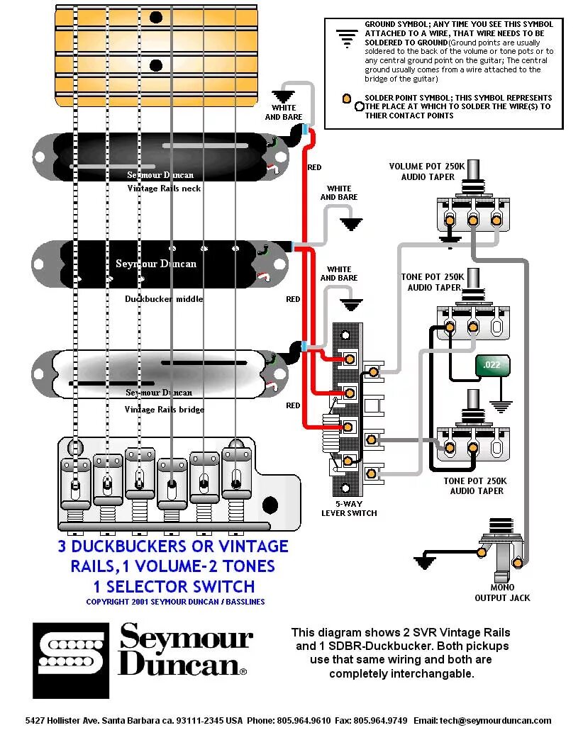 Схема распайки seymour duncan Wiring Diagrams Seymour Duncan Seymour Duncan Guitar tech, Electronics mini pr