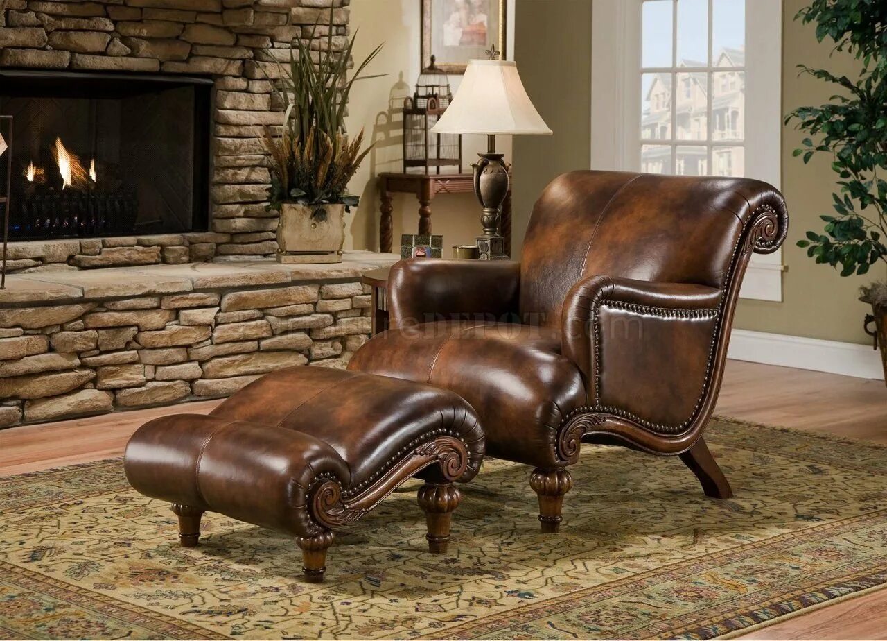Кресло Savoy Leather Chair