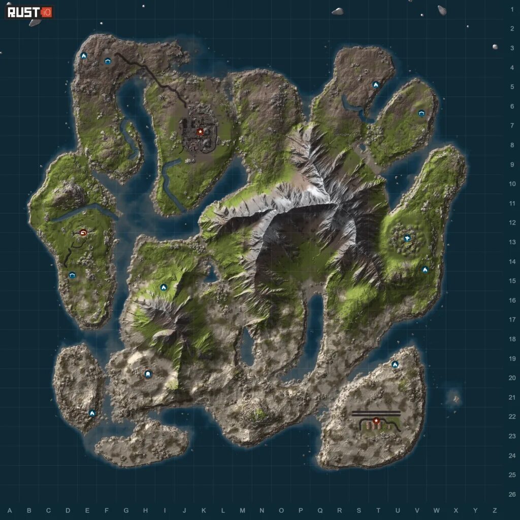 Где найти карты в раст. Карта barren rust. карта раст procedural map. карта rust 2025. карта раст 2025.