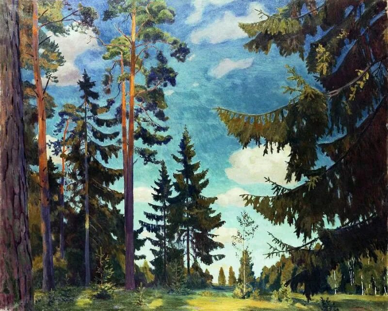 Картины художников ели