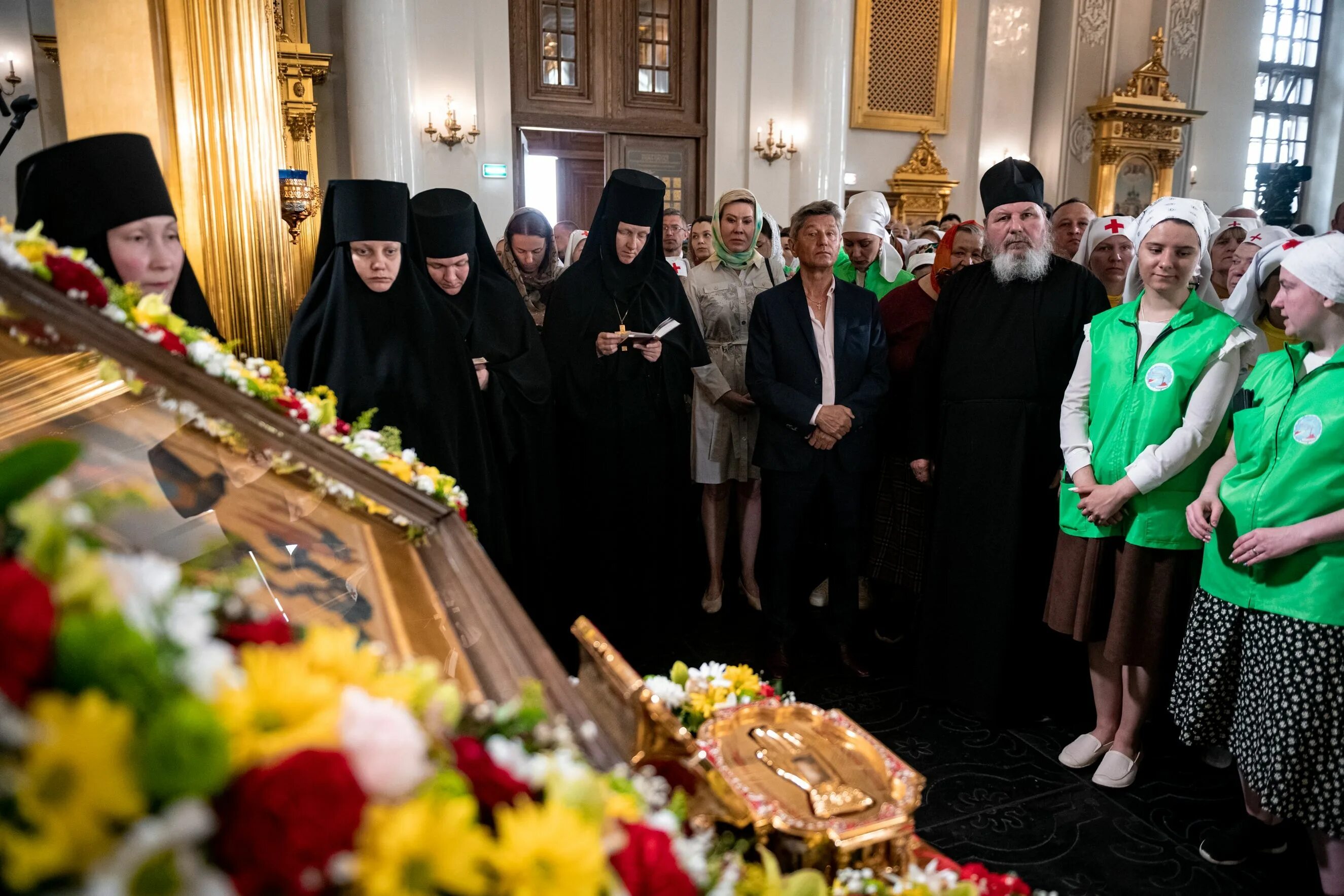 Патриарх представил икону казанской. Патриарх представил икону казанской