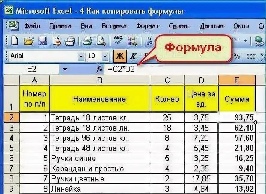 Прописать формулу в сводной таблице Как научиться работать в Excel самостоятельно