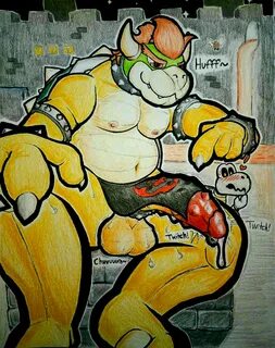 bowser, dry bones, koopa, mario bros, nintendo, absurd res, english text, h...