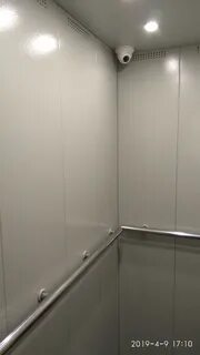 Установка камеры в лифте