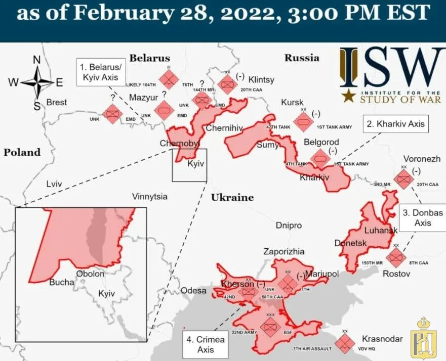 Военные действия 2022 карта. Карта американского института войны Украина. Зона боевых действий Украина карта. Карта наступления российских войск на Украине. Карта боевых действий на Украине март 2022.