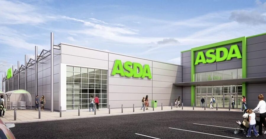 Asda. Asda retail. суссекс гипермаркет asda. супермаркеты tesco и asda в лондоне (локации).