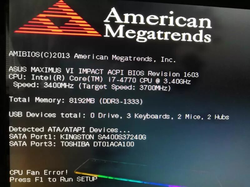 Ошибка fan. Биос CPU Fan Error. Ошибка American MEGATRENDS CPU Fan Error. Fan Error при включении. CPU Fan Error ASUS BIOS.