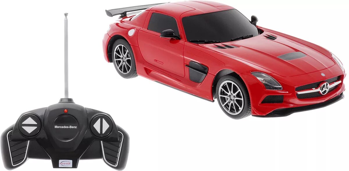 Rastar Mercedes-Benz SLS AMG. Mercedes-Benz SLS AMG 1:18. Мерседес АМГ Rastar радиоуправляемая. Игрушка Mersedes Benz SLS AMG красный. Машина без пульта