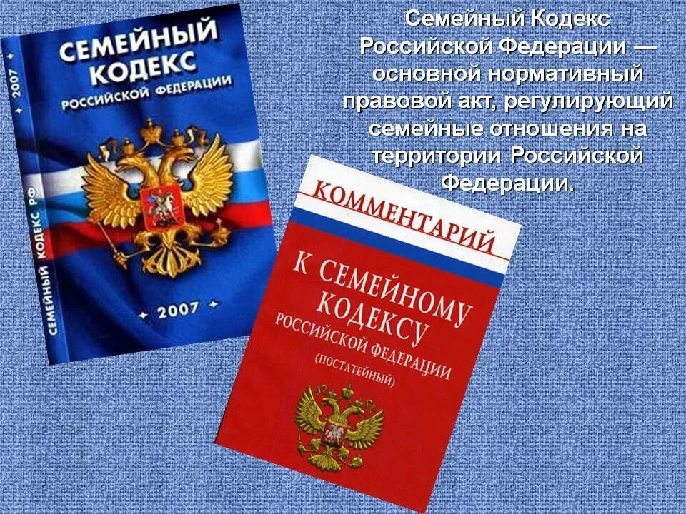 Право 63 рф. Семейный кодекс Российской Федерации книга 2021. Семейный кодекс Российской Федерации от 29.12.1995г.. Семейный кодекс Российской Федерации книга 2020. Семейный кодекс РФ Гражданский кодекс РФ.