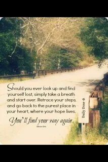 You ll find your way