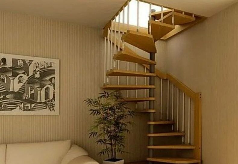 Как попасть на второй этаж. Лестница на мансарду. Компактная винтовая лестница. Лестница на мансарду в частном доме. Малогабаритная винтовая лестница.
