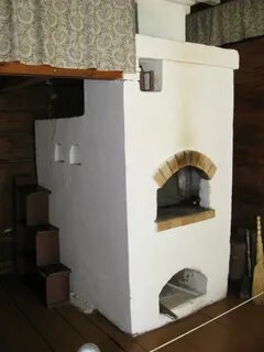 Беленная печка