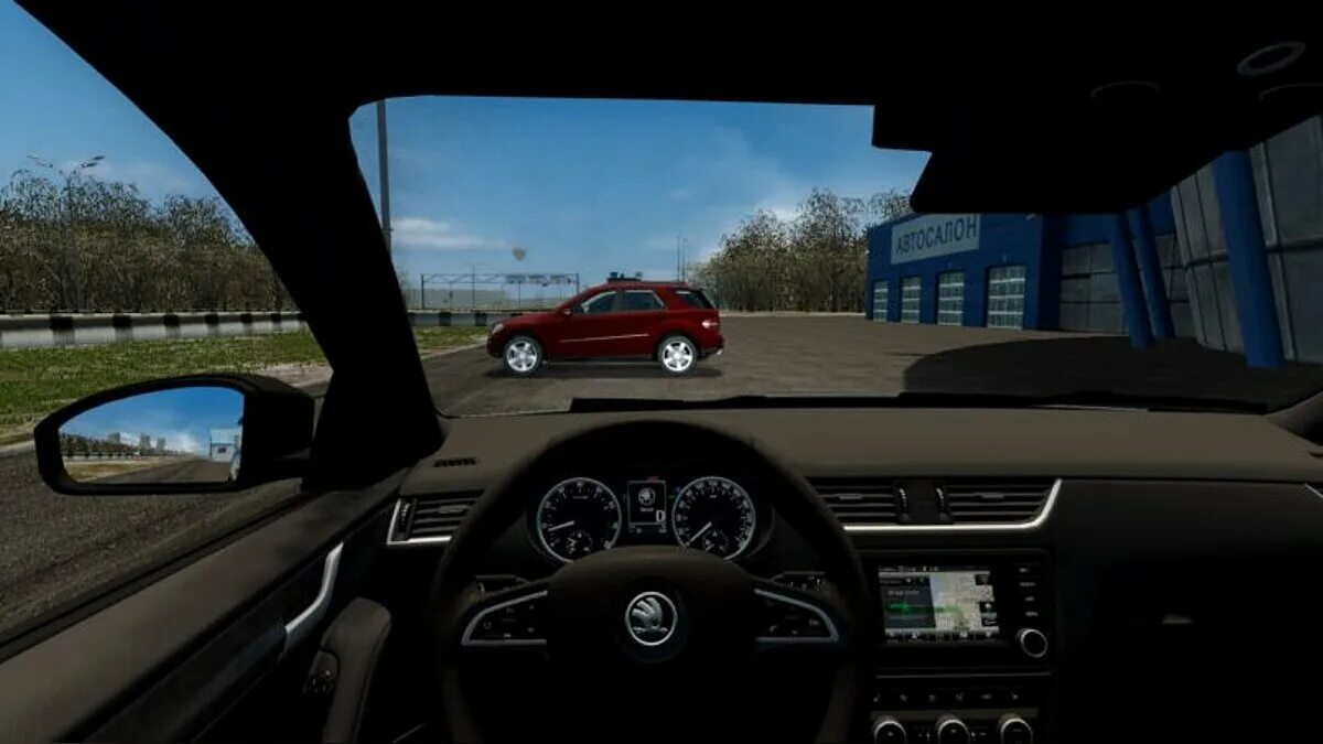 Шкода сити кар драйвинг. Skoda Octavia RS City car Driving 1.5.9.2.