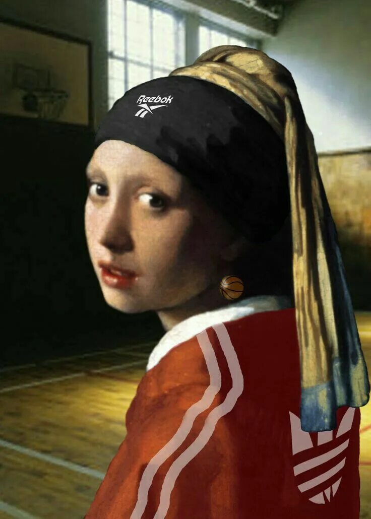 Pearly Whites - Worth1000 Contests Art parody, Girl with pearl earring, Funny ar