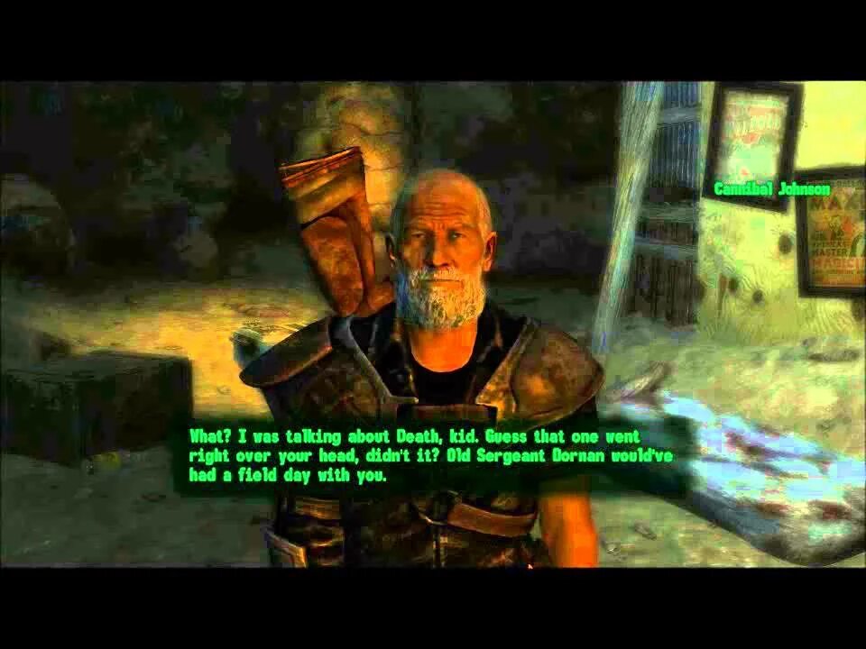 Fallout каннибал. Каннибал джонсон fallout.