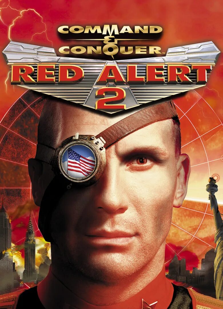 Ред Алерт 2 Постер. Command & Conquer: Red Alert 2. Commander Conquer Red Alert 2.