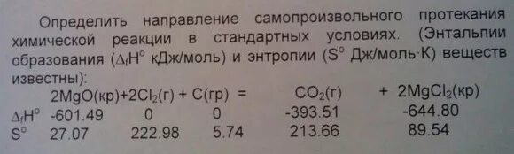 Направление протекания реакции при стандартных условиях. Определите возможность протекания реакции при стандартных условиях. Определить направление самопроизвольного протекания реакции. Условие самопроизвольного протекания реакции. Co2 кдж моль