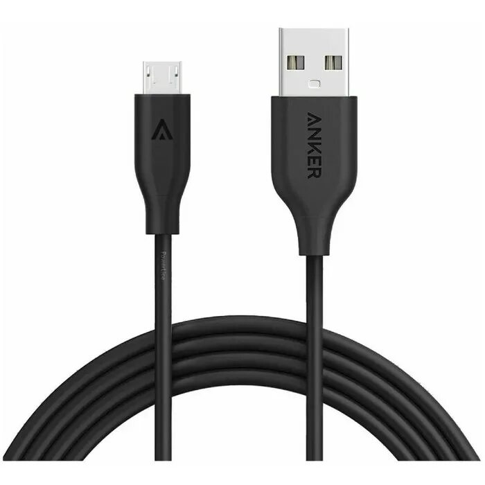 Кабель Anker Powerline+ II USB - Lightning MFI (a8453) 1.8 м. Кабель Anker Powerline USB - USB Type-c (a8166) 1.8 м. Кабель Anker Powerline USB - MICROUSB (a8133) 1.8 м. Кабель Anker Powerline USB - MICROUSB (a8134) 3 м.