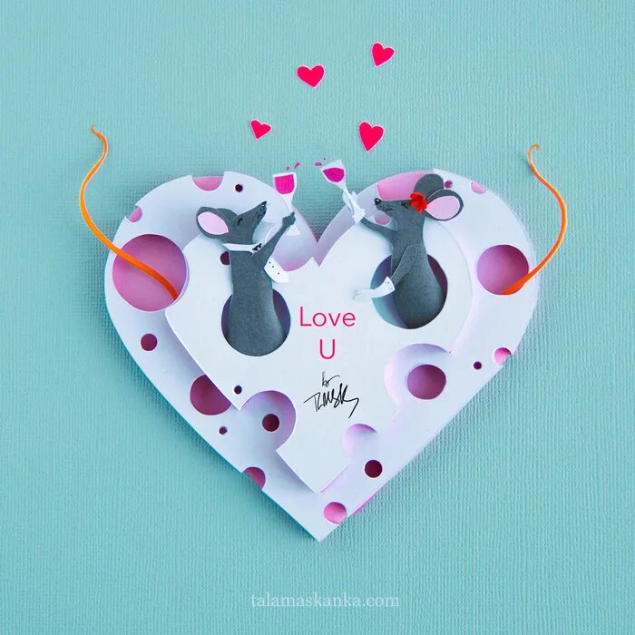 Сердечко из отпечатков. Отпечаток пальца в виде сердца. Валентинка. Открытка сердечко. Пряники на день влюблённых.