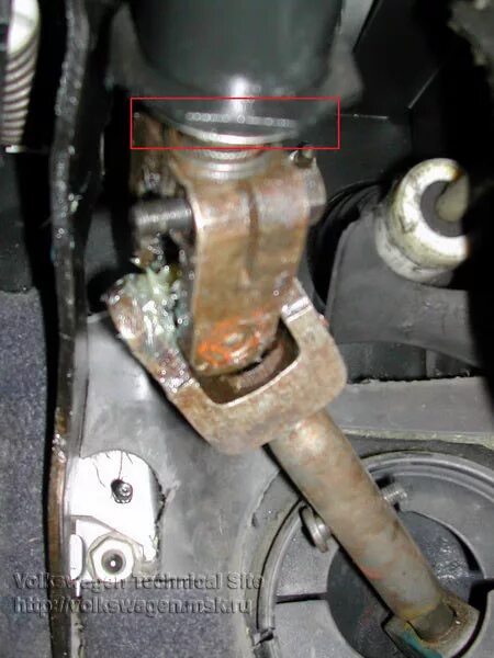 помогите решить этот вопрос с рулевым валом - Volkswagen Golf Mk3, 2 л, 1993 год