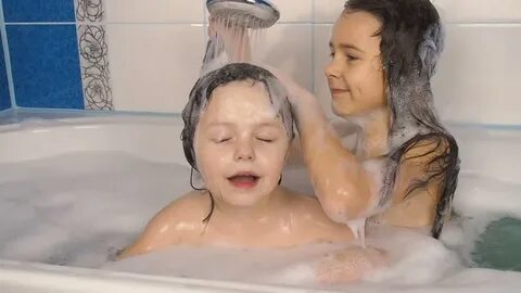 My sister take a shower