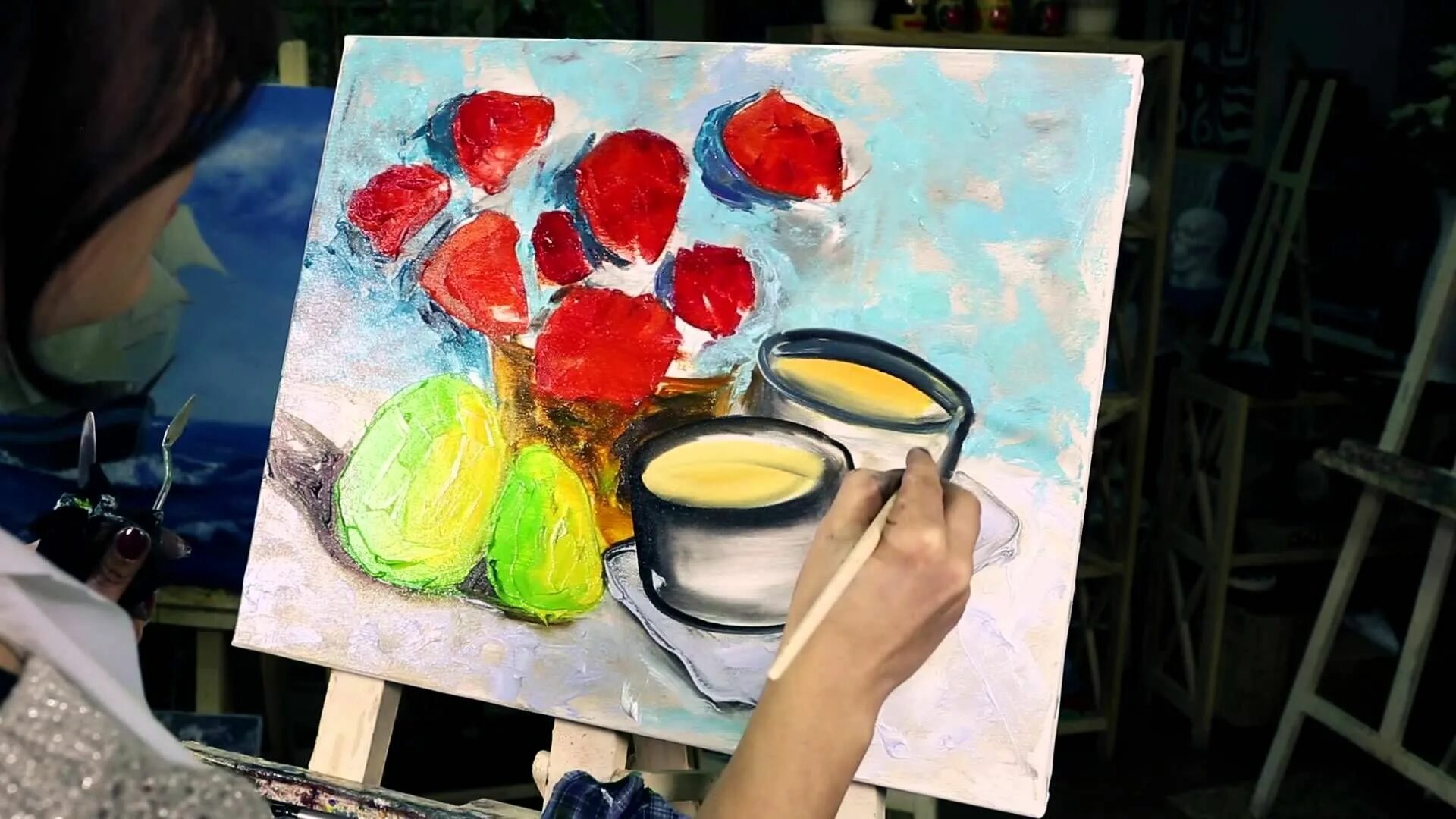 Приложения рисовать масляными красками