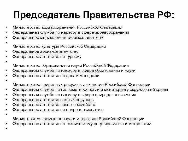 Российские федеральные ведомства. Федеральные Министерства и ведомства. Федеральные службы правительства РФ. Правительство РФ. Министерства правительства РФ.