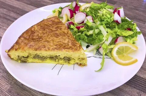 Рецепт запеканки картошки с грибами