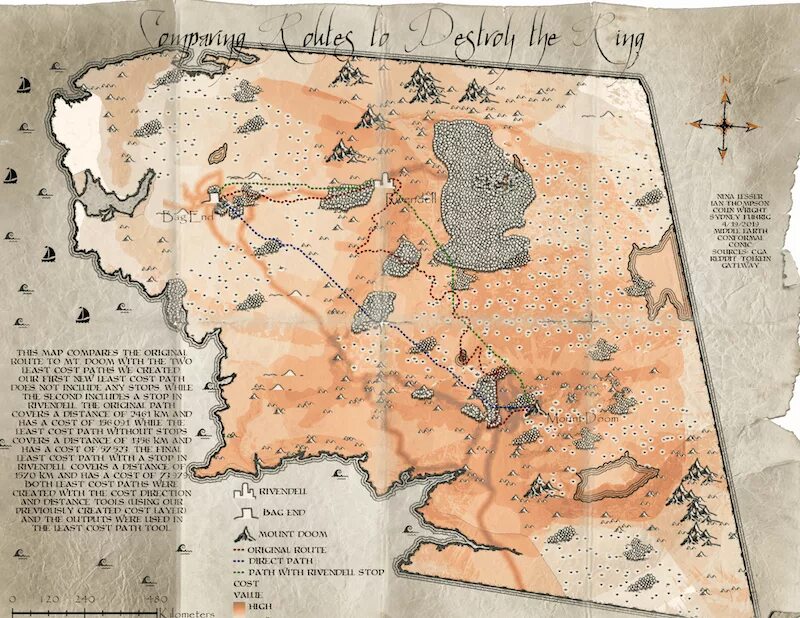 The path map. Middle earth map. средиземье на карте европы. властелин колец путь фродо карта.