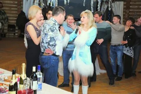 Корпоратив мужа без жен