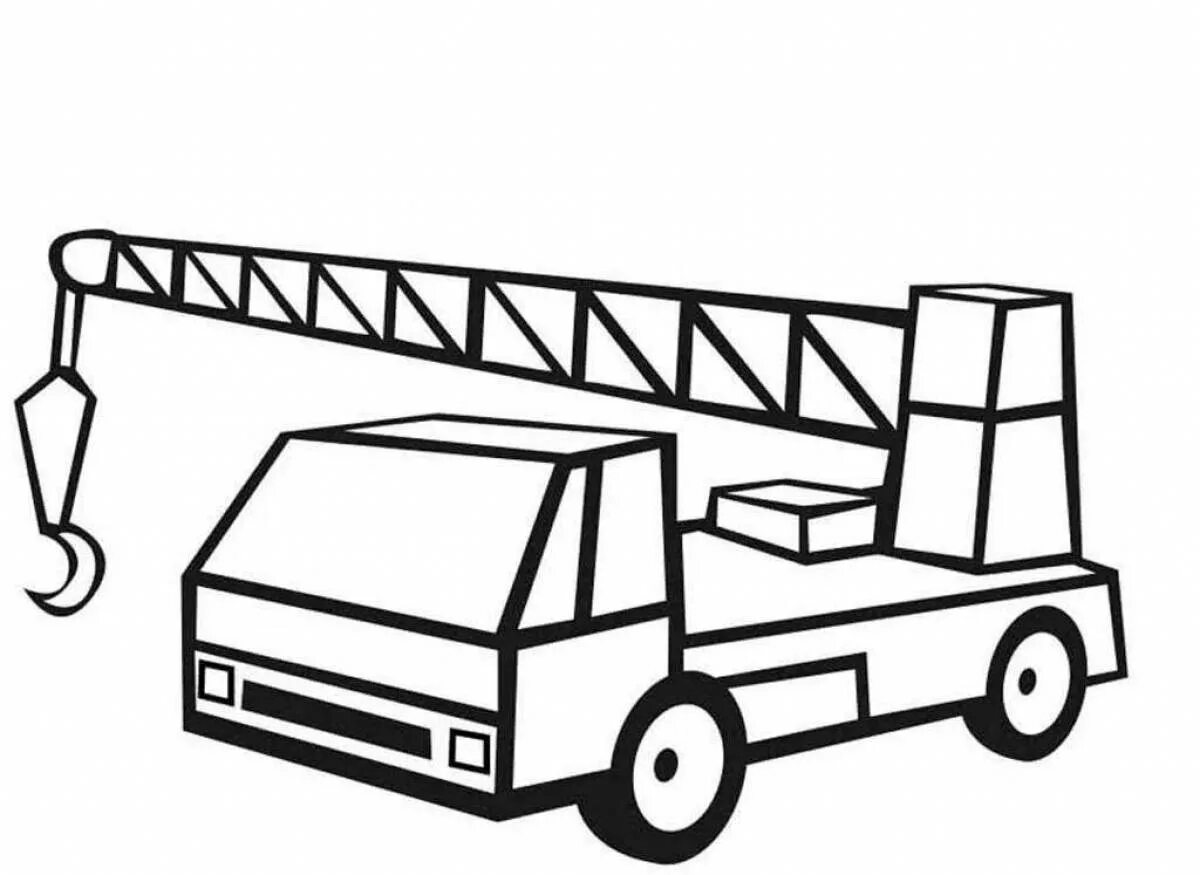 Кран раскраска распечатать. Подъемный кран раскраска. Подъемный кран раскраска для детей. Кран машина раскраска для детей. Раскраска для мальчиков кран подъемный.