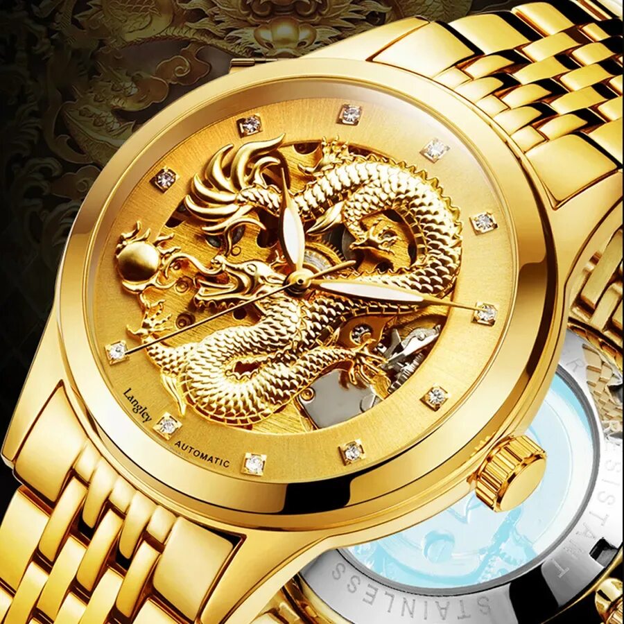 Золотые часы мужские Skeleton. Dragon – мужские золотые часы. Часы Gryphon золотые мужские. Часы дракон наручные мужские. Швейцарские золотые мужские