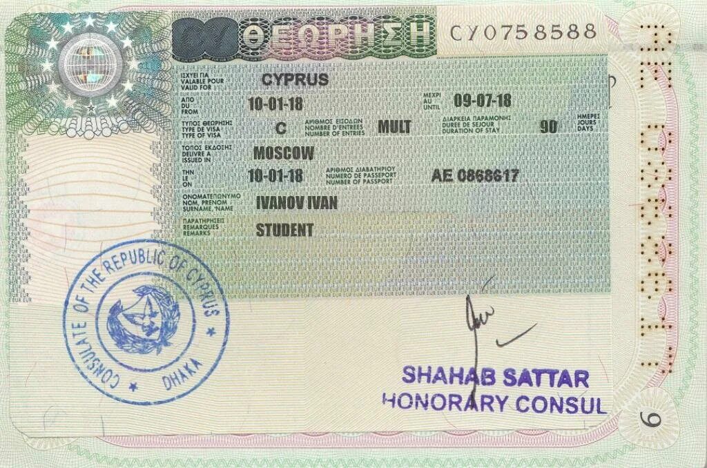 Виза на кипр. Кипр виза. Национальная виза кипра. Кипрская виза. Кипрская виза.