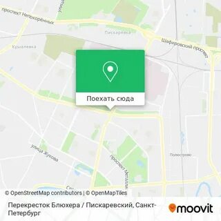 Перекресток адреса на карте