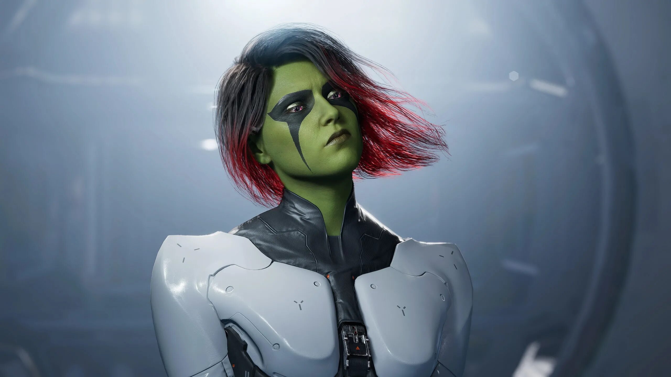 Marvel guardians of the galaxy d3d12. Marvel's Guardians of the Galaxy Гамора. Гамора Марвел. Гамора 2021. Стражи Галактики игра 2021 Гамора.