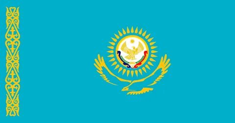 Флаг белого казахстан