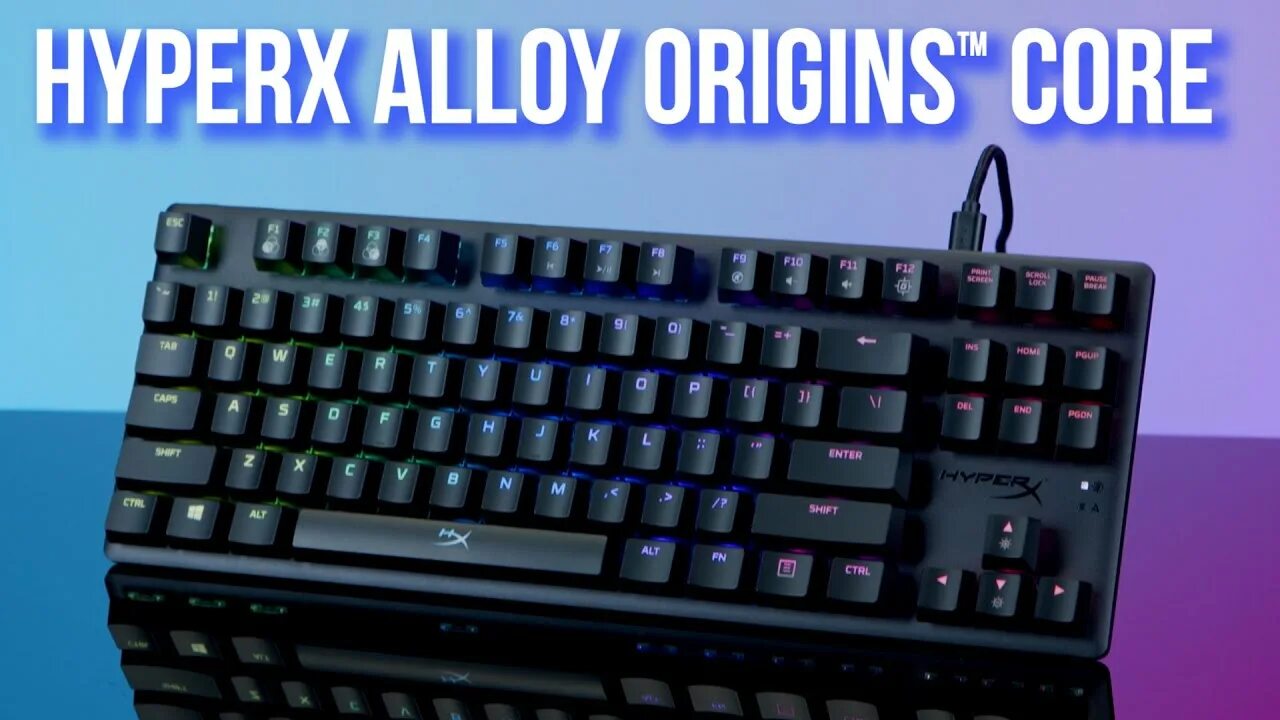 Origin core. Клавиатура hyperx alloy core.