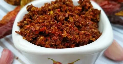 Сухая аджика без варки