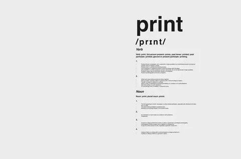 Defining dictionary