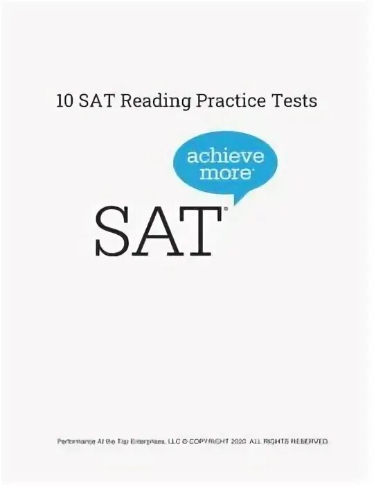Sat practice test