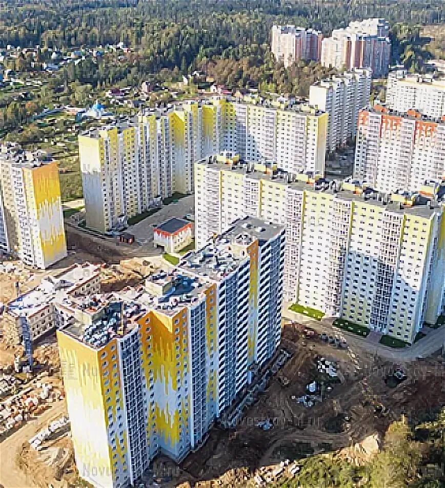 Купить квартиру в жилом комплексе Первом Зеленоградском в деревне Голубое в Солн