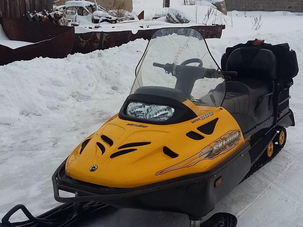 Ski Doo Skandic 600. Ski-Doo Skandic WT 600. BRP Ski-Doo Skandic 600. Снегоход BRP Ski-Doo Skandic WT 600.