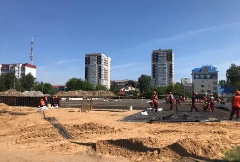 Строительство парковый