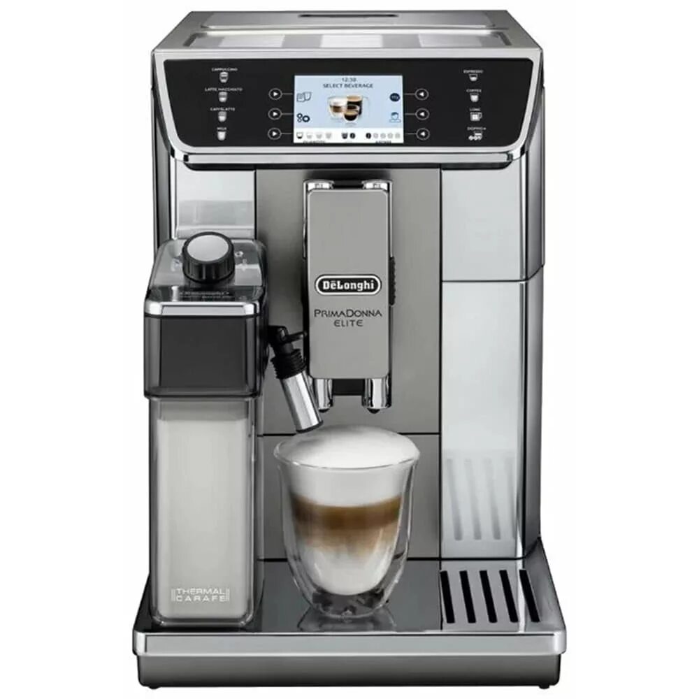 Какие виды кофеварок. Кофемашина Delonghi Primadonna Elite. Кофемашина Delonghi ECAM Primadonna. Кофемашина de'Longhi Primadonna Elite ECAM 650.55.MS. Delonghi Primadonna Elite ECAM650.75.