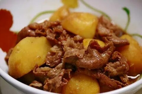 Рецепт тушенной картошки с мясом