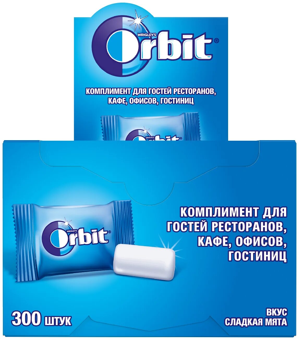 Резинка жевательная Orbit (орбит) сладкая мята. Orbit 408г сладкая мята пелетка 300штук. Ж/Р орбит "сладкая мята" 1/300шт. Orbit с сладкой мятой.