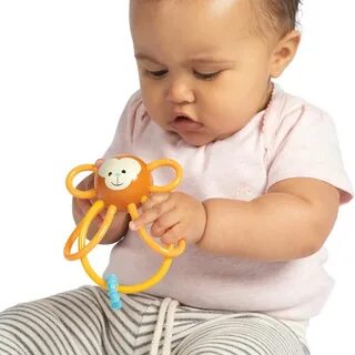 the manhattan toy company winkel rattle & sensory teether toy. 