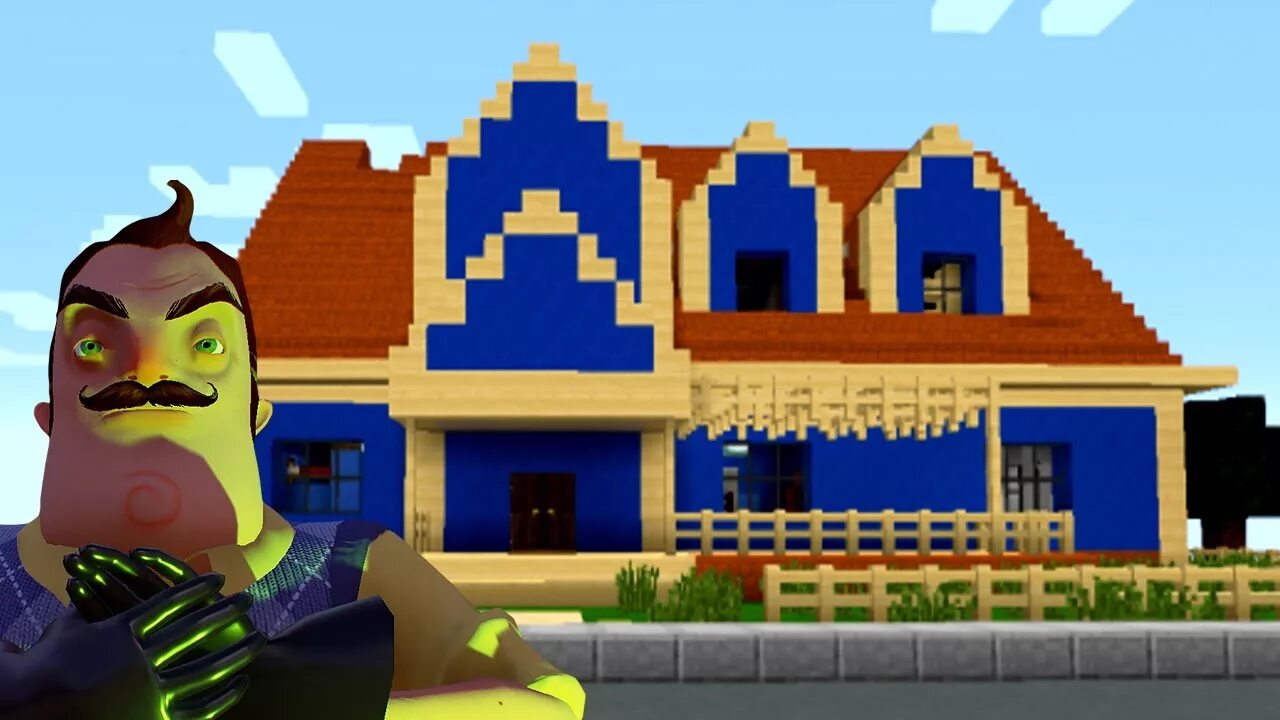 Hello neighbor 2 minecraft
